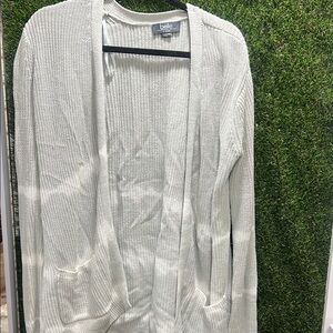Mint Green Tie Die Cardigan Sweater Classic Design